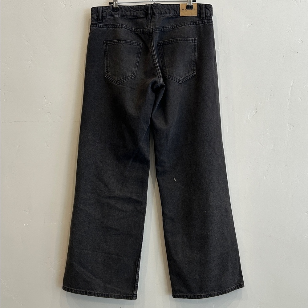 Motel Denim Wide Leg Jeans - Picture 8 of 12